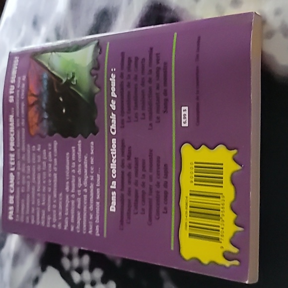 (chair de poule livre)Goosebumps Book(le camp de la peur (French version - Picture 2 of 5